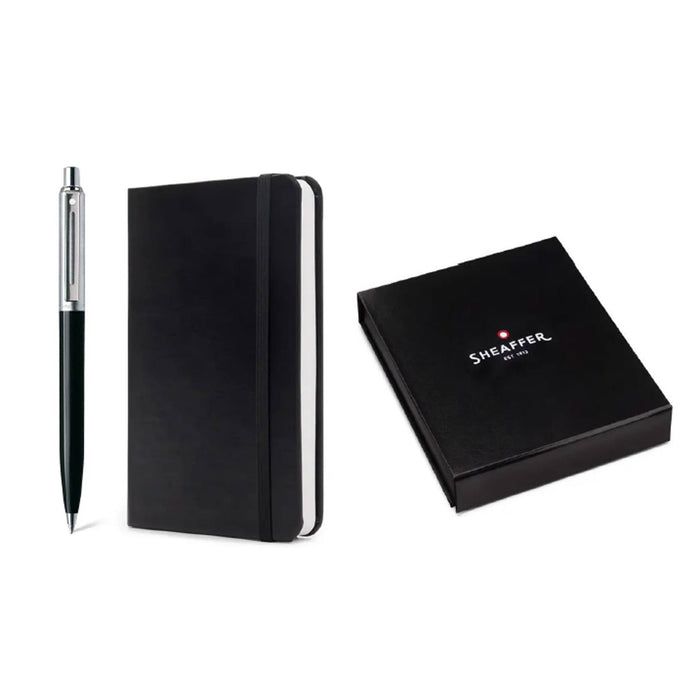 SHEAFFER - 321 BP BLACK + SMALL NOTEBOOK