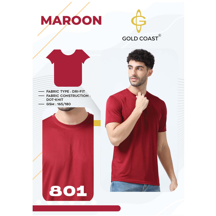 Gold Coast Dry Fit Round Neck - 801