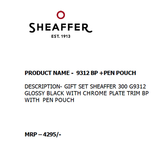 SHEAFFER - 9312 BP + PEN POUCH