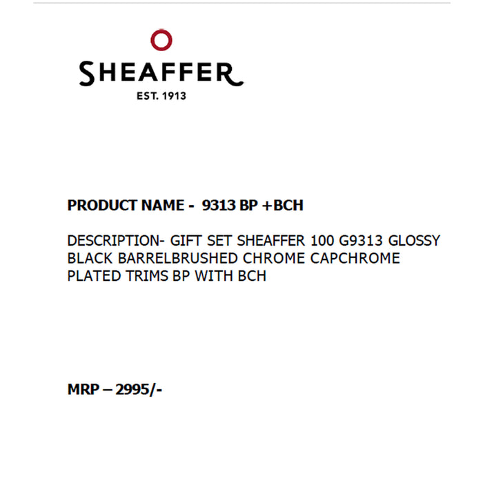 SHEAFFER - 9313 BP  + BCH
