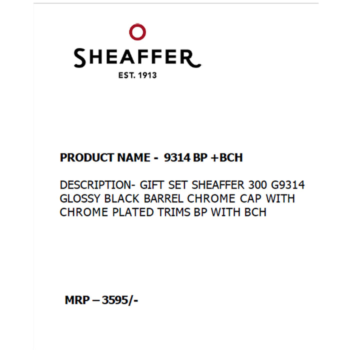 SHEAFFER - 9314  BP  + BCH