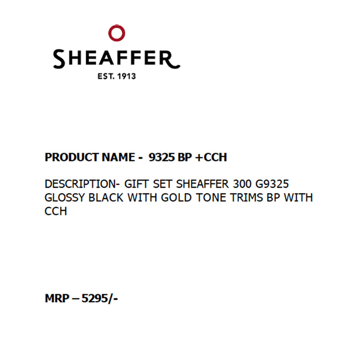 SHEAFFER - 9325  BP  + CCH