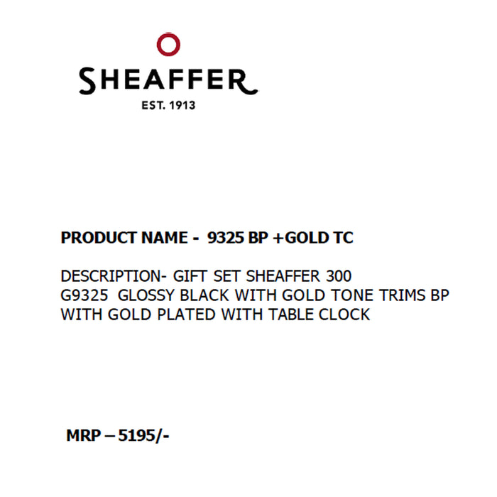 SHEAFFER - 9325 BP +  GOLD TC