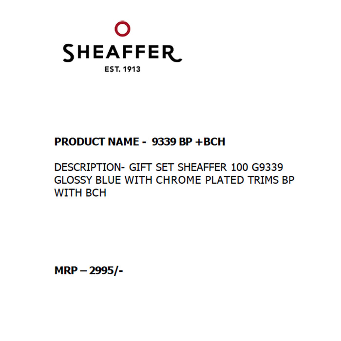 SHEAFFER - 9339  BP  + BCH