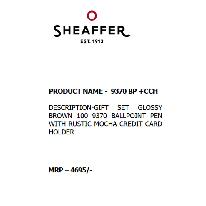 SHEAFFER - 9370  BP  + CCH