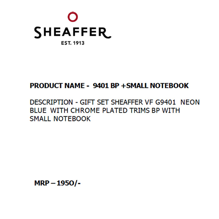 SHEAFFER - 9401 BP  + SMALL NOTEBOOK