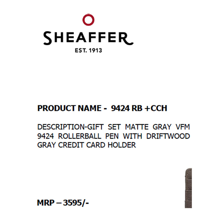 SHEAFFER - 9424  RB  + CCH