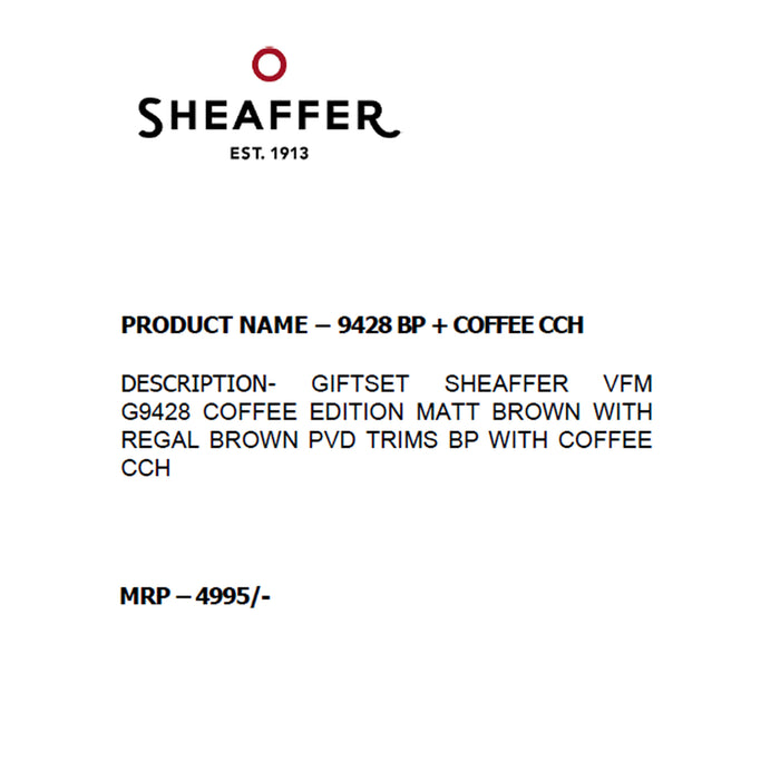 SHEAFFER - 9428 BP  + COFFEE CCH