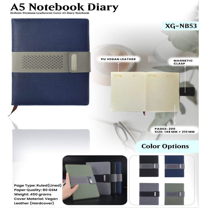 A5 Notebook Diary XG - NB53