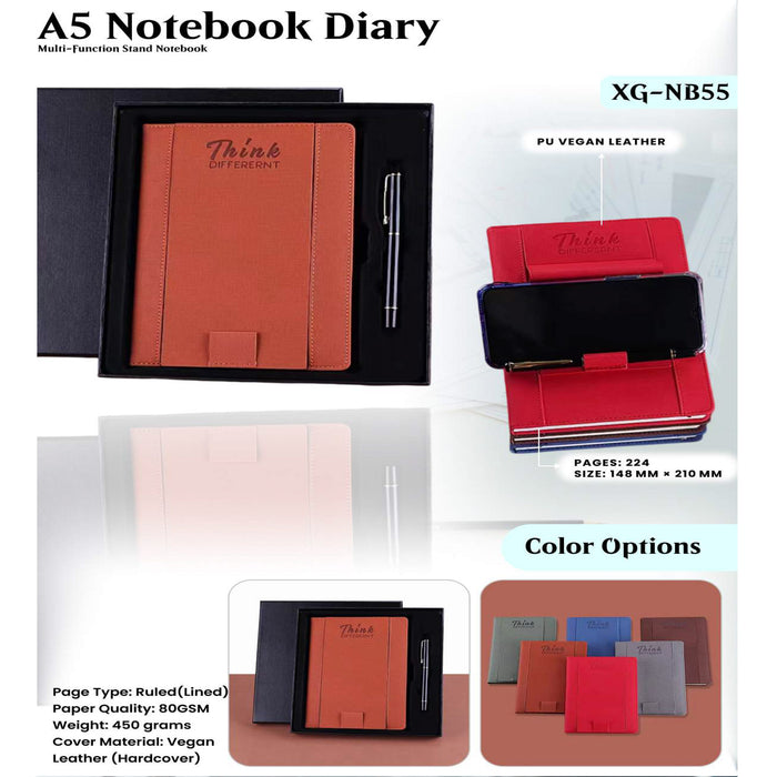 A5 Notebook Diary XG - NB55