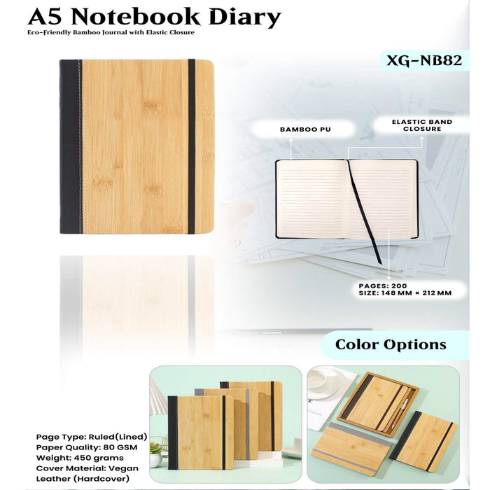 A5 Notebook Diary XG -NB82
