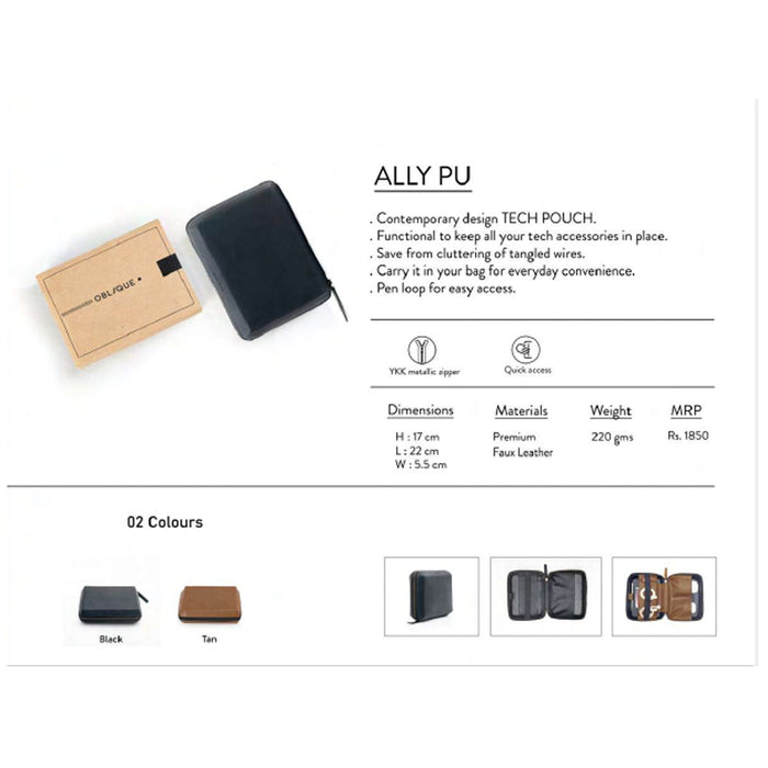 OBLIQUE- ALLY PU  TRAVEL ACCESSORIES