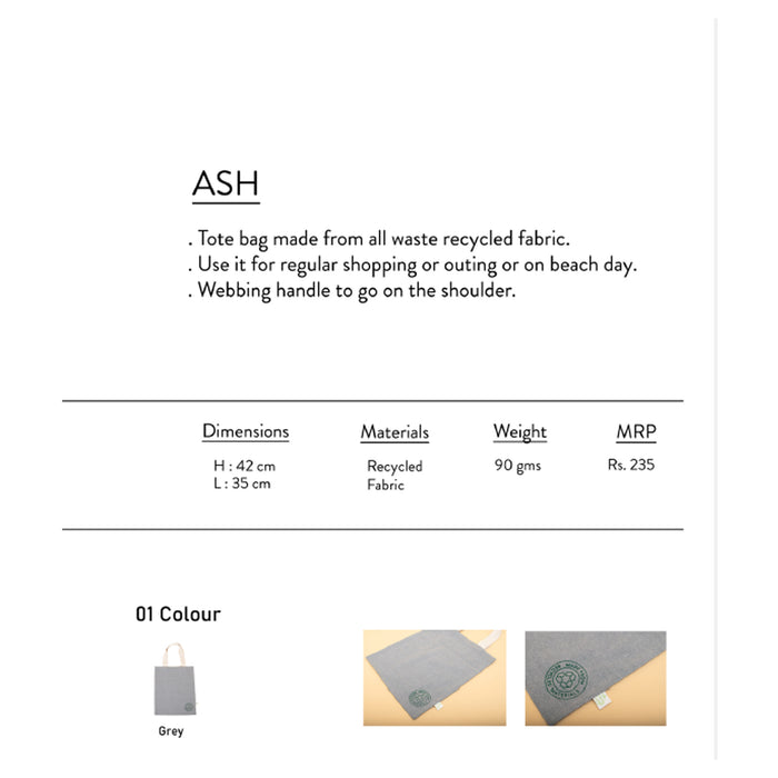 Oblique-Ash Carry Bag