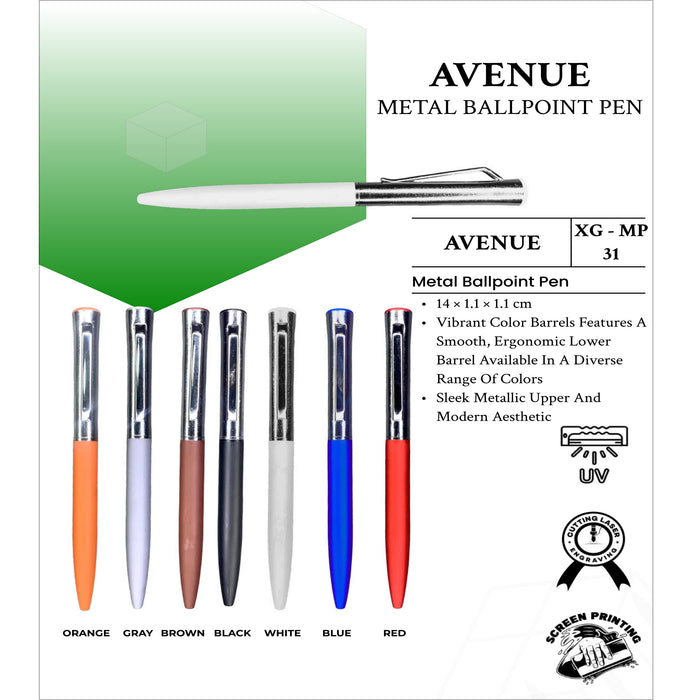 Avenue Metal BallPoint Pen XG -MP31