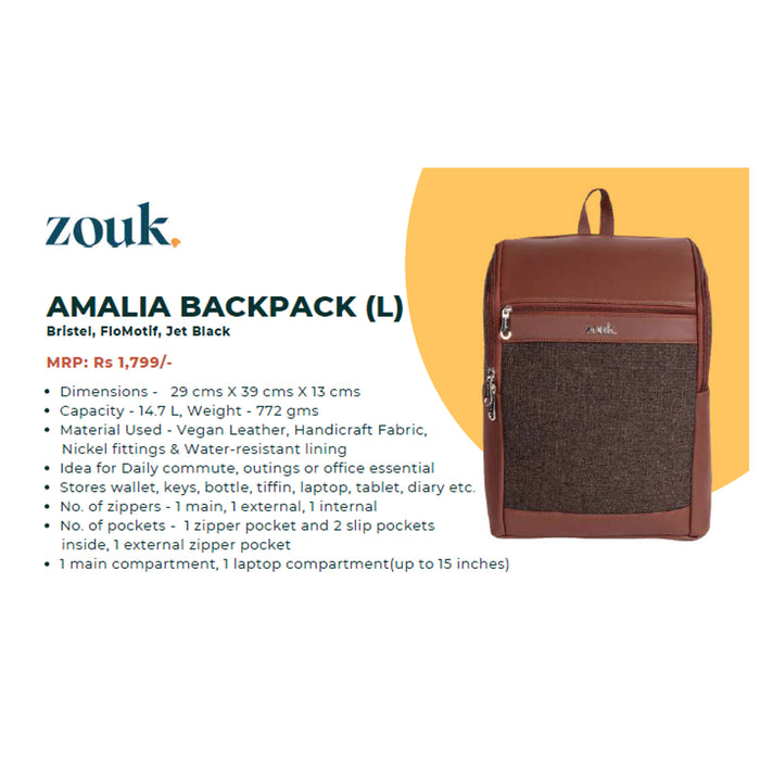 Zouk -  Amalia Backpack (L)