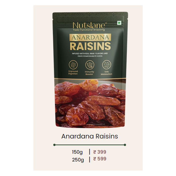 Nutslane- Anardana Raisins In Pouch
