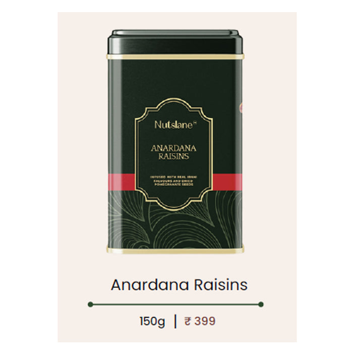 Nutslane - Anardana Raisins  In Tin