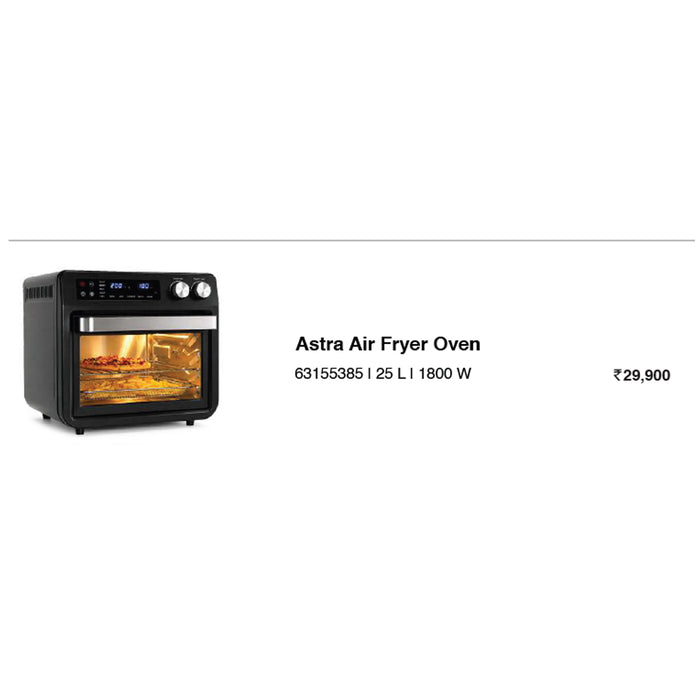 Wonder Chef - Astra Air Fryer Oven