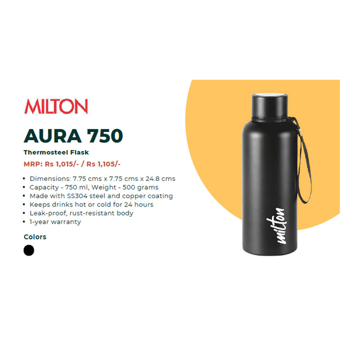 Milton - Aura 750 Thermo Steel Flask
