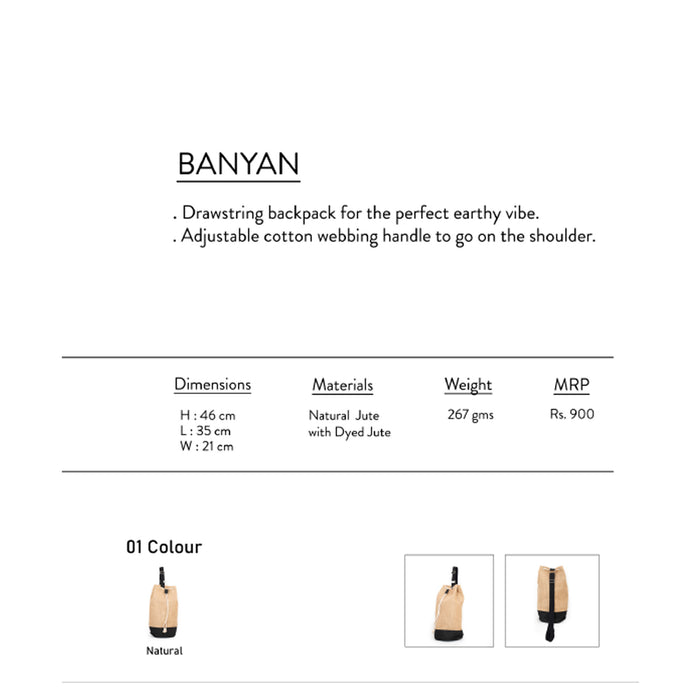 Oblique- Banyan Carry Bag