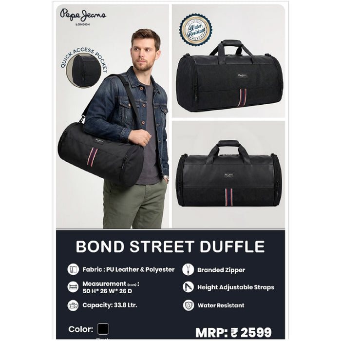 Pepe Jeans- Bond  Street Duffle Bag