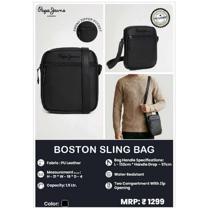 Pepe Jeans- Boston Sling Bag