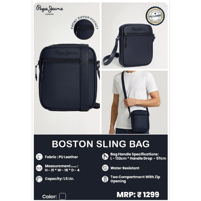 Pepe Jeans- Boston Sling Bag
