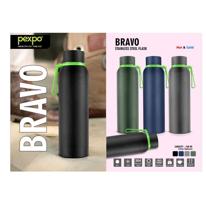 Urban Gear- Bravo Stainless Steel Flask