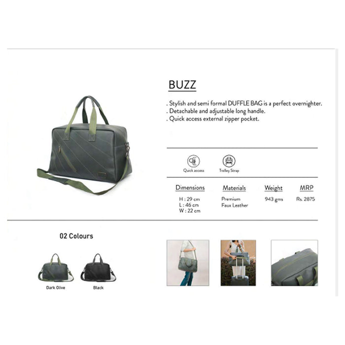 OBLIQUE -  BUZZ  DUFFLE BAG
