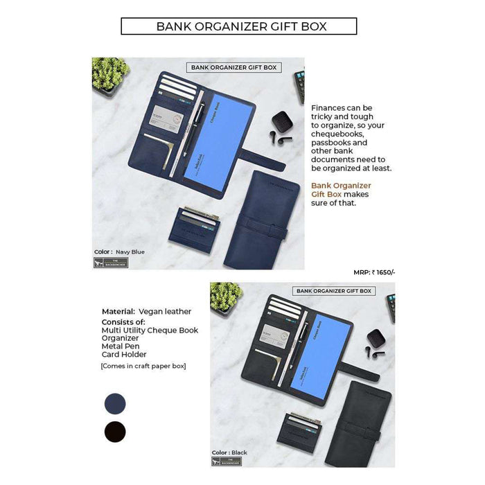 The Back Bencher - Bank Organizer Gift Box