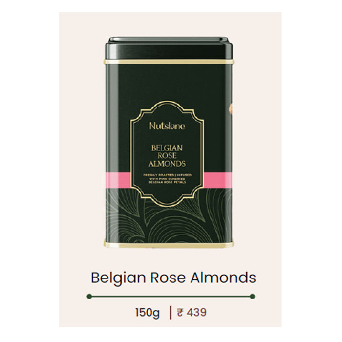 Nutslane - Belgian Rose Almonds In Tin