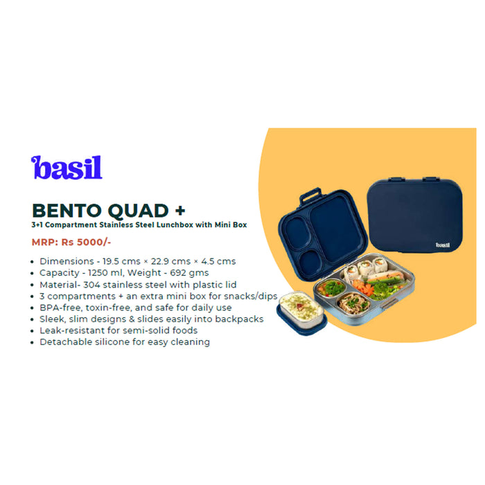 Basil- Bento Quad +
