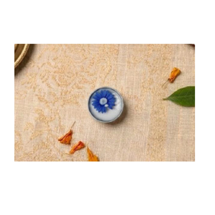 Blue Daisy Mini Tealight