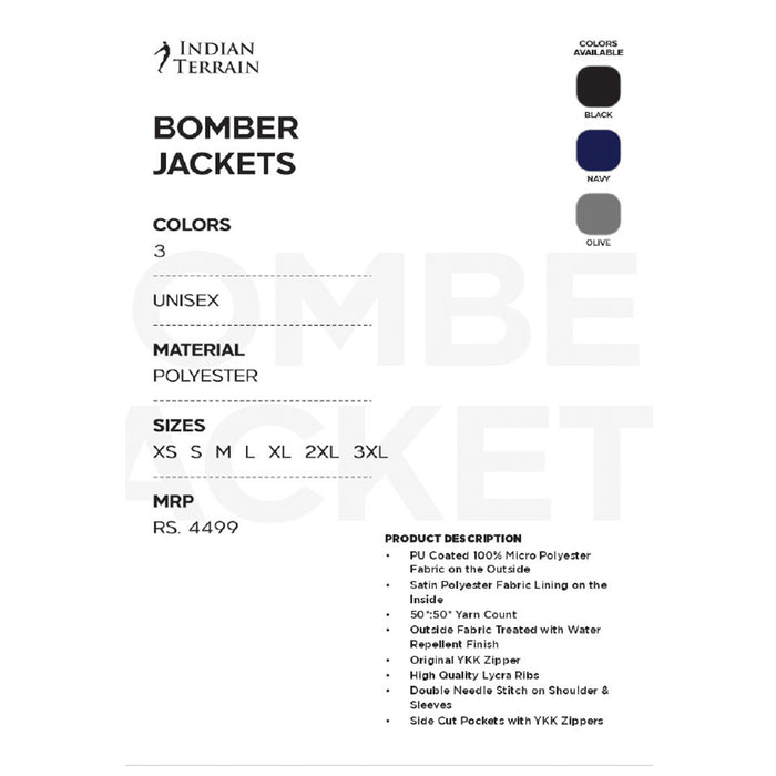Indian Terrain - Bomber Jackets