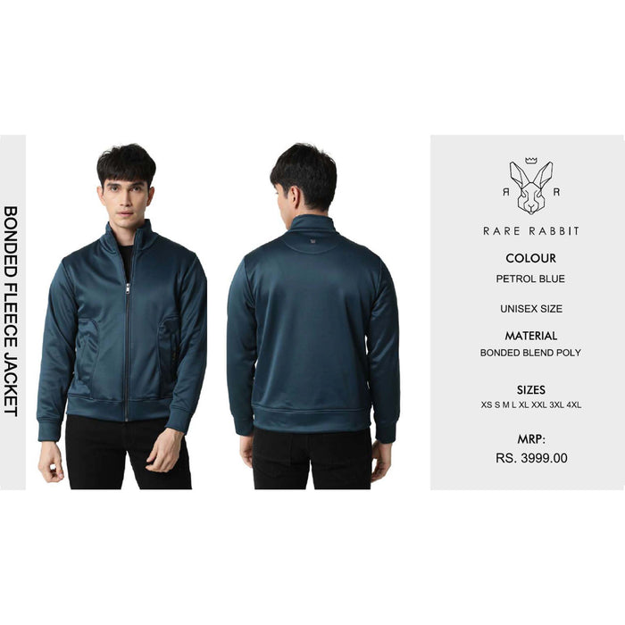 Rare Rabbit Bonded Fleece Jacket