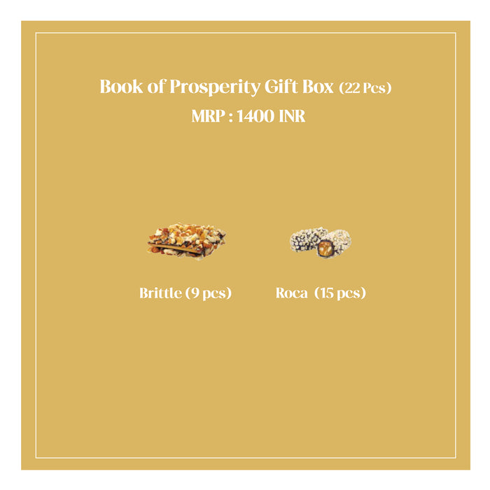 Cacao Springs - Book Of Prosperity Gift Box (22 Pcs)