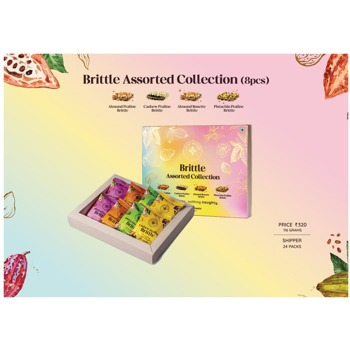 Cacao Springs - Brittle Assorted Collection 8 pcs