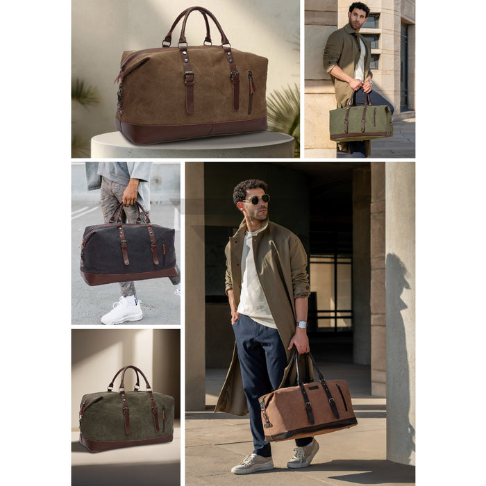 CANVAS TRAVEL DUFFLE (DUFF50)