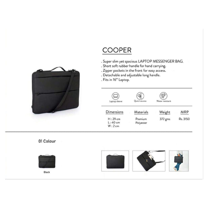 OBLIQUE - COOPER    LAPTOP BAG