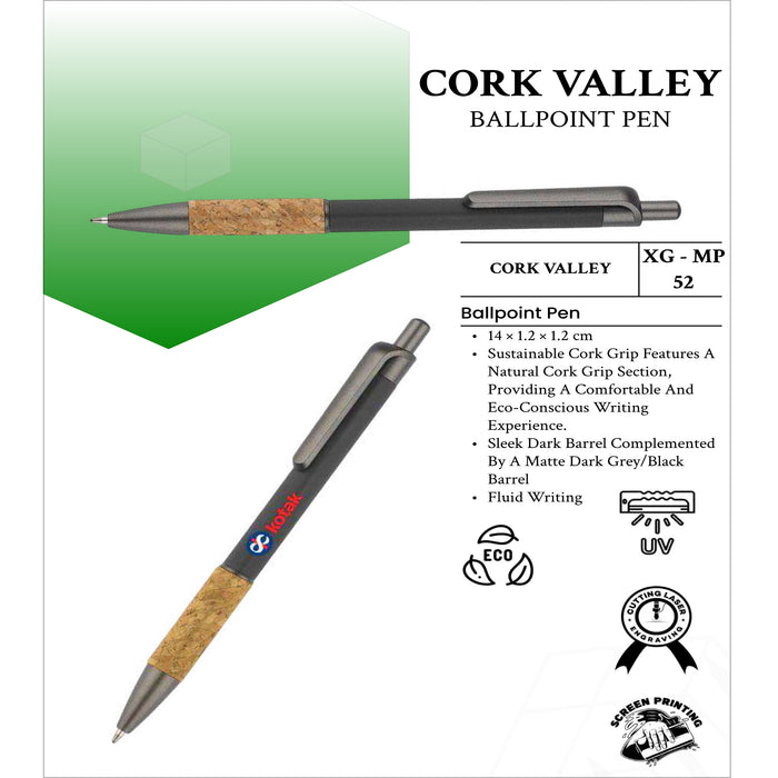 Cork Valley Ballpoint  Pen XG -MP52