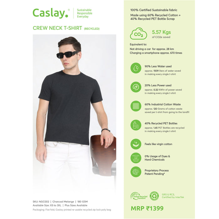 Caslay Crew Neck T - Shirt