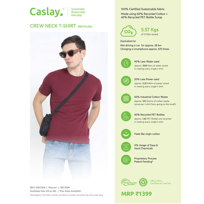 Caslay Crew Neck T - Shirt