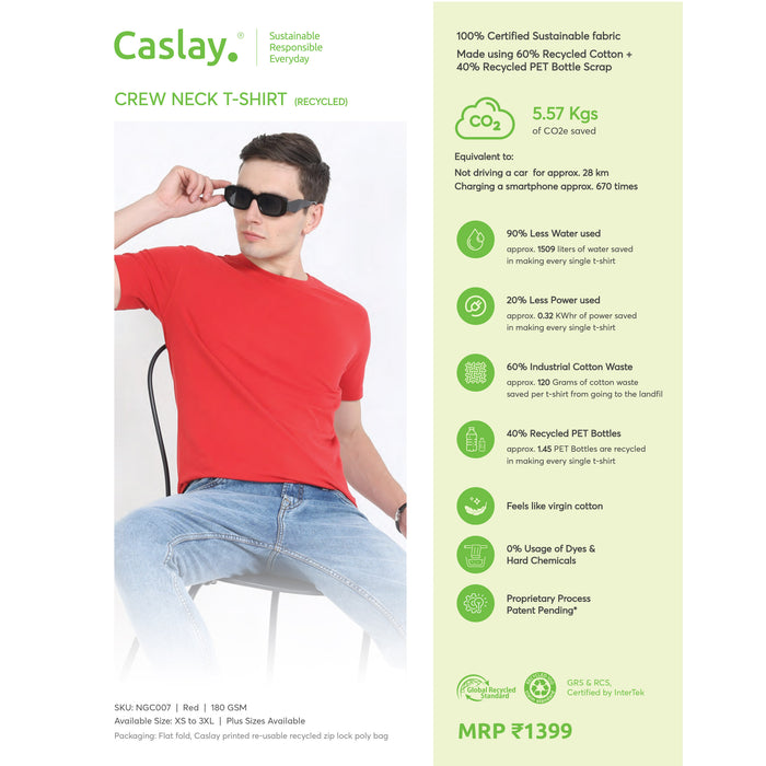 Caslay Crew Neck T - Shirt