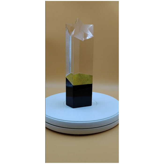 Crystal Trophy- CRT 1      Inch 10