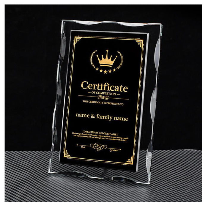 Crystal Trophy- CRT 24  Inch-8x11