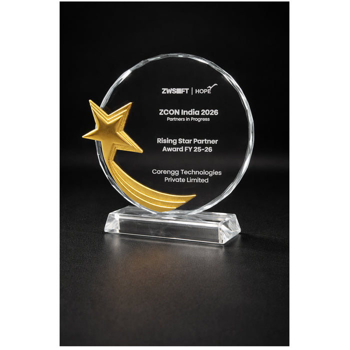 Crystal Trophy- CRT 31   Inch- 7