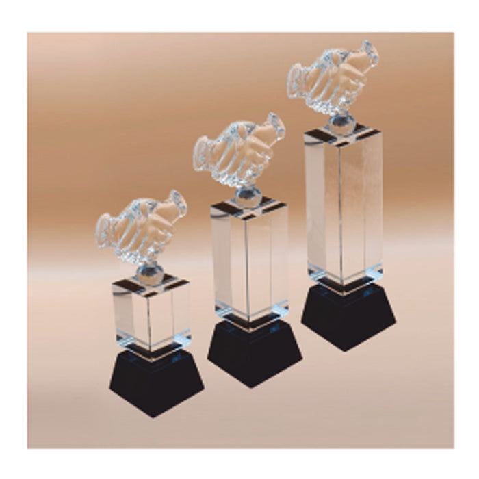Crystal Trophy- CRT 34