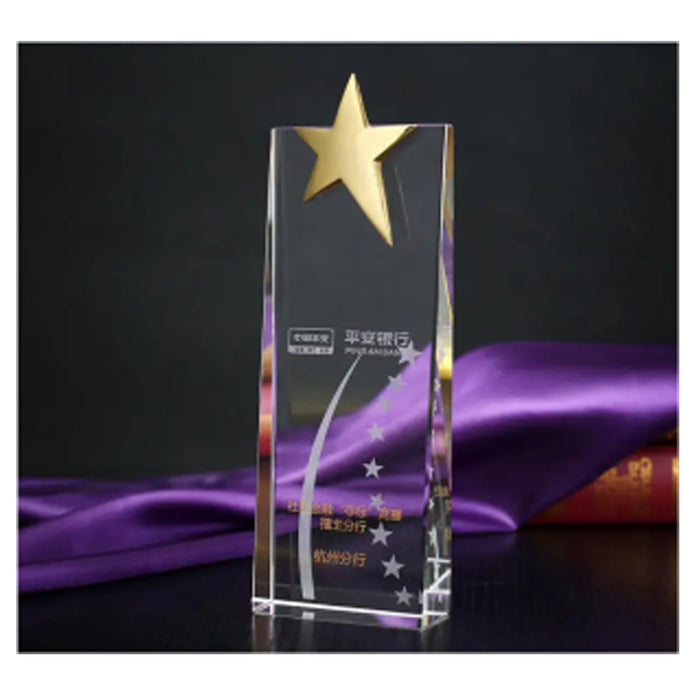 Crystal Trophy- CRT 37