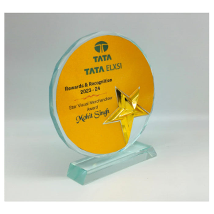 Crystal Trophy- CRT 57 Inch - 8.5