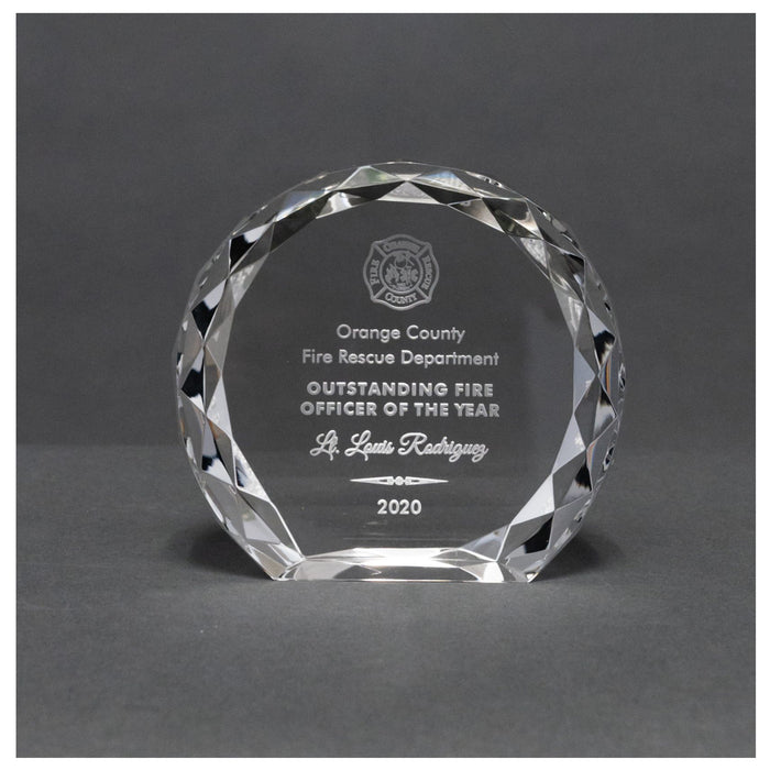 Crystal Trophy- CRT 6